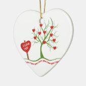 Ik hou van je Valentijn's Day custom ornament (Links)