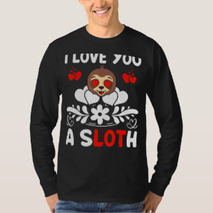 Ik hou van je Valentijnsdag Couple Laz T-shirt