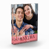 Ik hou van je Valentijnsdag foto (Links)