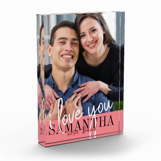 Ik hou van je Valentijnsdag foto (Links)