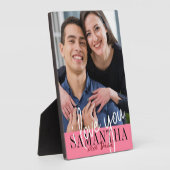 Ik hou van je Valentijnsdag foto Fotoplaat (Zijkant)