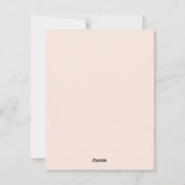 Ik hou van je. Valentijnsdag. Waterverf sacharose Feestdagenkaart (Achterkant)