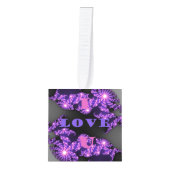 Ik hou van je van hier tot het universum kubus ornament (Voorkant)