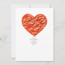 Ik hou van je vanaf de bodem van mijn cardiovascul