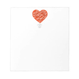 Ik hou van je vanaf de bodem van mijn cardiovascul notitieblok