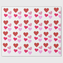 Ik hou van je veel inpakpapier