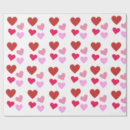 Ik hou van je veel inpakpapier