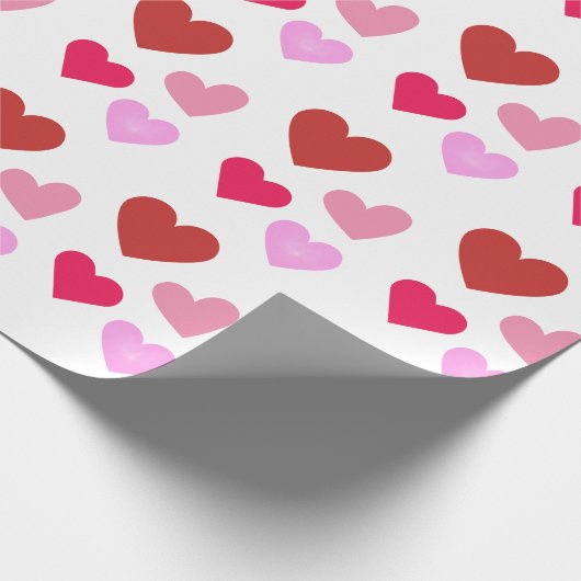 Ik hou van je veel inpakpapier (Hoek)