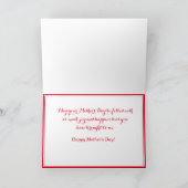 Ik hou van je, veel Teddy Bear Moederdag Feestdagen Kaart (Binnen)