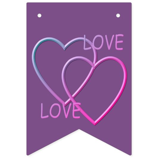 Ik hou van je vlaggetjes (Eerste vlag)