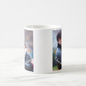 Ik hou van je voor altijd! Koppel foto & bericht Koffiemok (Center)