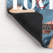 Ik hou van je voor altijd moderne Valentijnse  aan Muismat (Hoek)