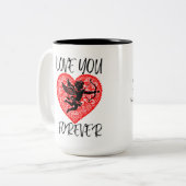 Ik hou van je voor altijd Mok (Voorkant links)