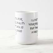 Ik hou van je voor persoonlijkheid, cadeau magische mok (Midden)