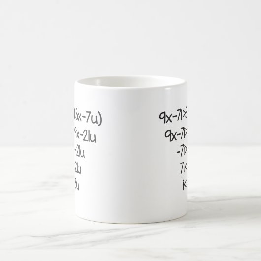 Ik hou van je voor wetenschappers, wiskunde lerare koffiemok (Center)