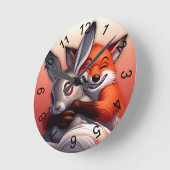 Ik hou van je vriend! ronde klok (Hoek)