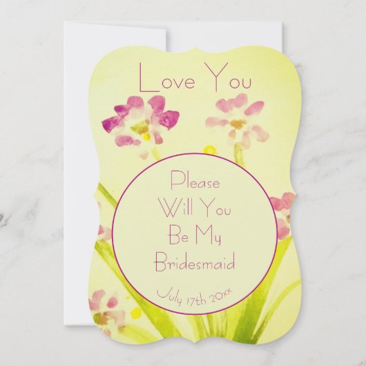 Ik hou van je Vriendin Kaart (Achterkant)