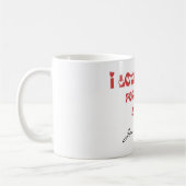 Ik hou van je... Vroeger en overdag Koffiemok (Links)