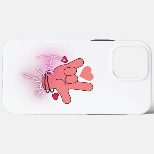 Ik hou van je.w Case-Mate iPhone case (Achterkant (horizontaal))