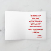 Ik hou van je - wees mijn Valentijn Feestdagen Kaart (Binnen)