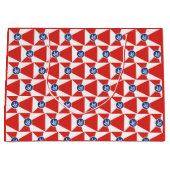 Ik hou van je Wichita, Flag Gift Bag Groot Cadeauzakje (Voorkant)