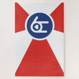 Ik hou van je Wichita vlag Legpuzzel
