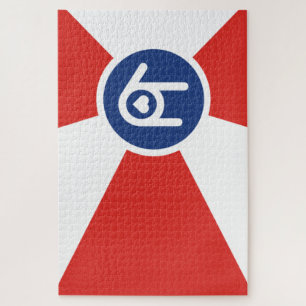 Ik hou van je Wichita vlag Legpuzzel