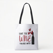 Ik hou van je wijn met grappigheid