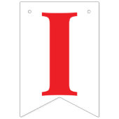 IK HOU VAN JE, WIL JE MET ME TROUWEN? TROUWVOORSTE VLAGGETJES (Eerste vlag)