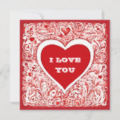 Ik hou van je, wil je met me trouwen Valentijnse K (Voorkant)