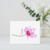 Ik hou van je (Wo Ai Ni) in het Chinees Briefkaart (Staand voorkant)