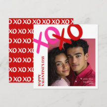 Ik hou van je XOXO Foto Moderne Gelukkige Valentij