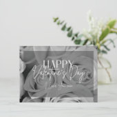 Ik hou van je XOXO Happy Valentijnsdag Kaart (Staand voorkant)