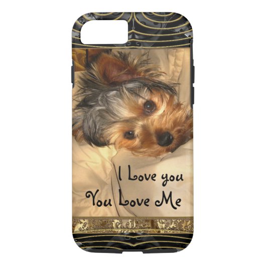 Ik hou van je, Yorkie VII Case-Mate iPhone Case (Achterkant)