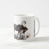 Ik hou van je, zeg ik het vandaag koffiemok (Voorkant rechts)