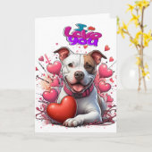 IK HOU VAN JE - Zie Binnen . Kaart (Gele Bloem)