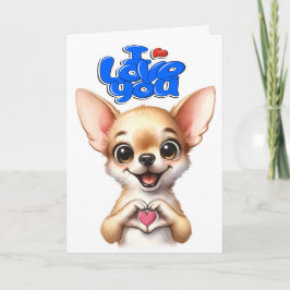 IK HOU VAN JE - Zie binnenkant .  Kaart