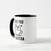 Ik hou van je zo Matcha Mok (Voorkant links)
