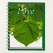 Ik hou van je zoals de bomen van de zon houden planner (Voorkant)