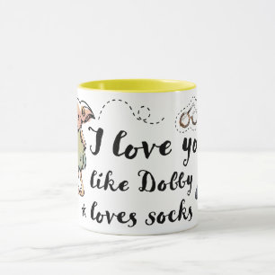 Ik hou van je zoals Dobby van sokken houdt Mok
