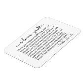 Ik hou van je zonder te weten hoe of wanneer pablo magneet (Linkerzijde)