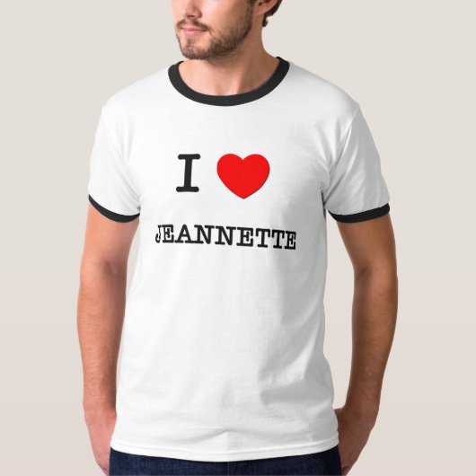 Ik hou van Jeannette T-shirt (Voorkant)