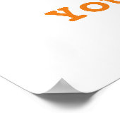 Ik hou van Jeans  Mode Design met Seam Hear Poster (Hoek)