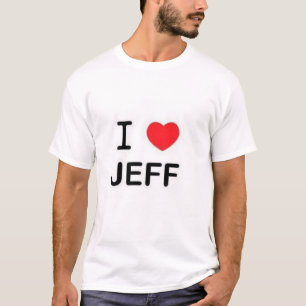 Ik hou van jeff t-shirt