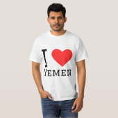 Ik hou van Jemen T-shirt (Voorkant volledig)