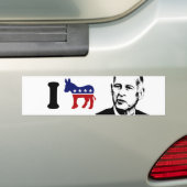 Ik hou van Jerry Brown Bumpersticker (Op auto)