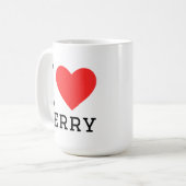 Ik hou van jerry koffiemok (Voorkant links)