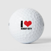 Ik hou van Jersey City Golfballen (Voorkant)