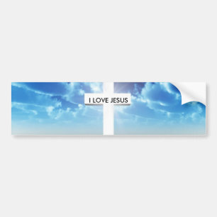 Ik hou van JESUS Bumpersticker