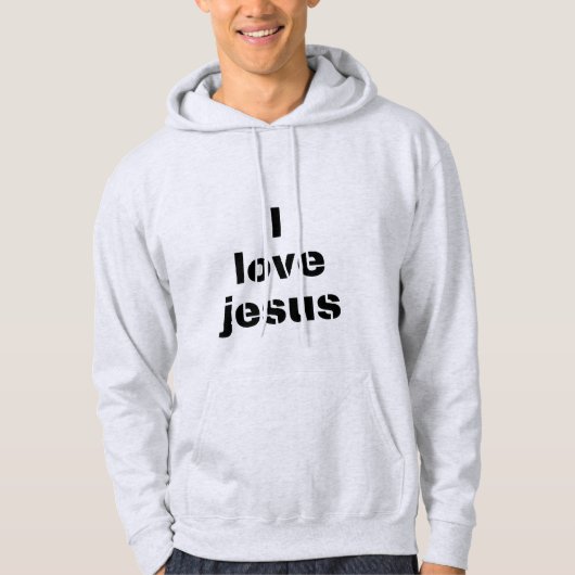 Ik hou van Jesus Cool T-shirt (Voorkant)